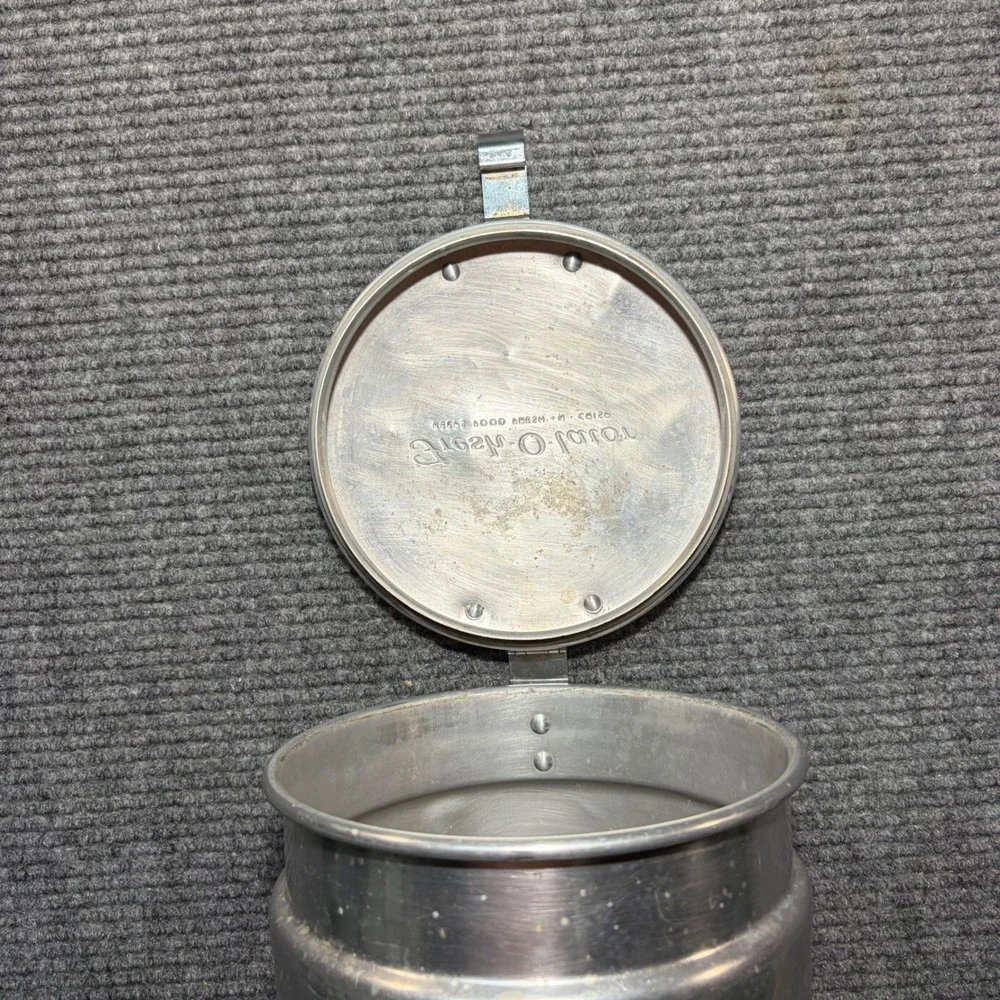 Vintage Fresh-O-lator Aluminum Canister Enterprise Aluminum Co Macon GA USA